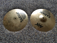 Hi hat Sabian AAX fast hats 13"