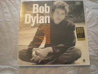 BOB DYLAN 1961 Debut LP Re-Released on 180 Gram Vinyl - Sealed