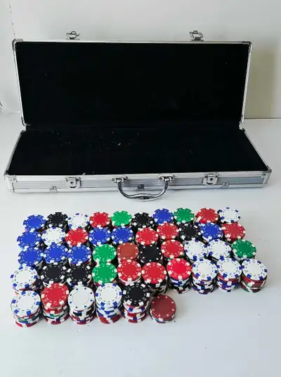 Poker Chips 450- Count Unmarked , View more