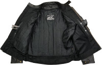 NEW W/ TAGS! Event Leather Biker Jacket Full Grain Cowhide XXXL