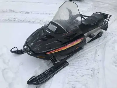 Looking for any old snowmobile — preferably a Ski-Doo 380, like an older Touring or Skandic. Doesn’t...