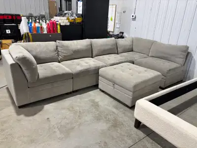 6 piece Modular Sectional - display, View more
