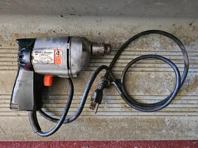 Black and Decker 3/8" drive drill, View more