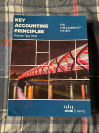 Key Accounting Principles: Volume 2 (V5)