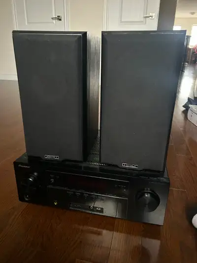 Pioneer VSX-1027 K Receiver and Mission 700 Speakers, View more