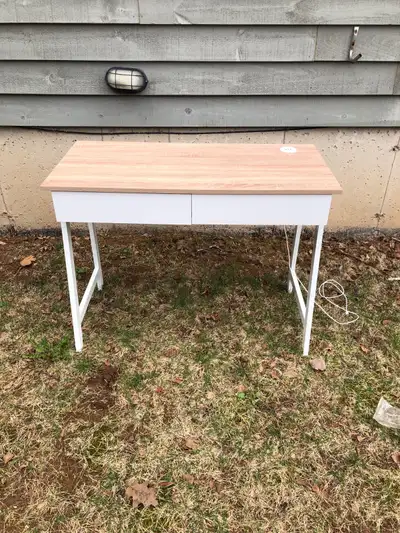 Computer Desk (2-drawer, USB Charger), View more
