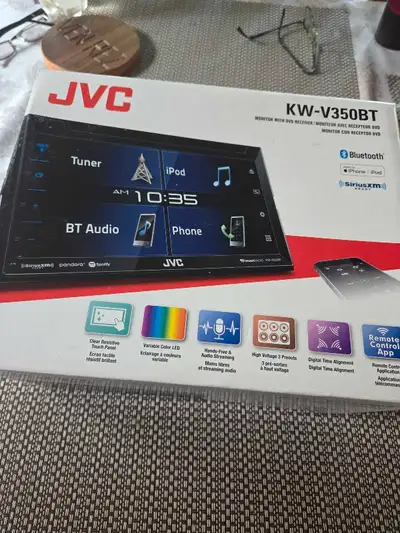 Complete monitor with DVD receiver. Backup camera and Bluetooth. Comes out of a 2011 Toyota tacoma....