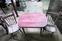 Children's Vintage Table and Chair Set