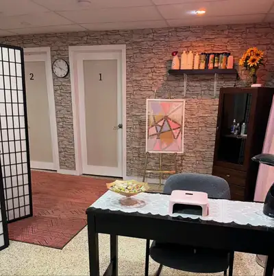 Massage Services: • Relaxation & Deep Tissue Massage • Massage & Pedicure Combo – $50 (30 min) • The...