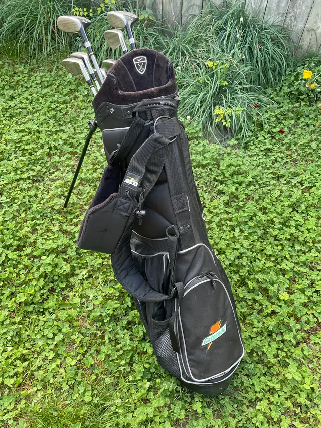 Sold - Nike SQ Machspeed Left Handed Iron Set and Bag in Golf in City of Toronto - Image 4