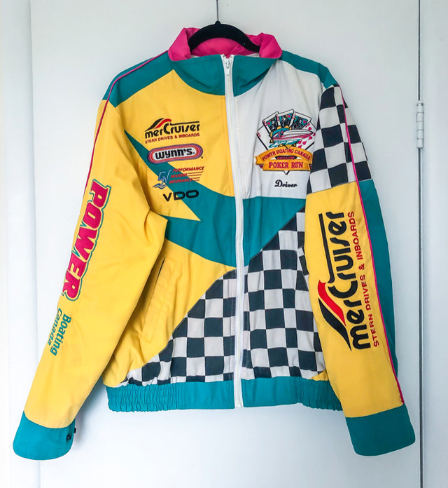 Power Boating Canada Poker Run Vintage Jacket in Men's in Hamilton