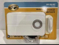 Brand new  Hampton Bay - personalized mp3 Wireless Doorbell Kit