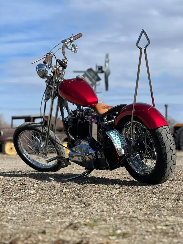 1976 ironhead chopper in Street, Cruisers & Choppers in Saskatoon - Image 3