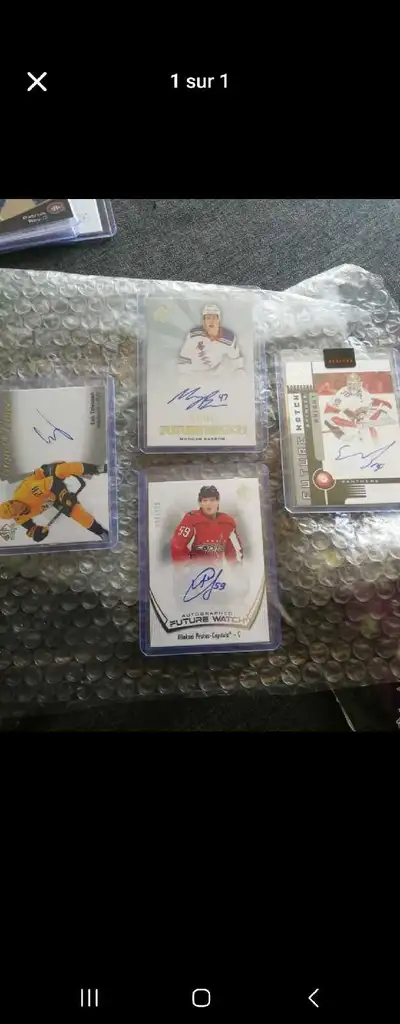 Signed Hockey Cards, View more