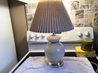 Small lamp, with shade