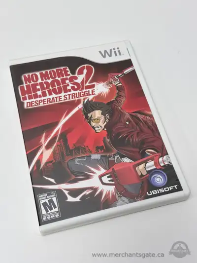 No More Heroes 2 Desperate Struggle Nintendo Wii Action Game, View more