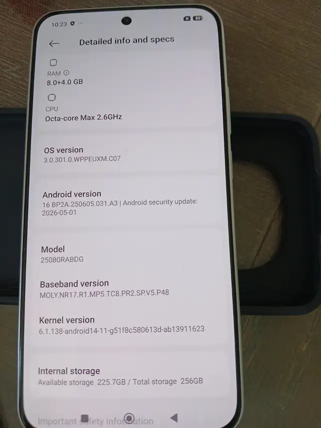 Xiaomi Redmi Note15 Pro 5G unlocked 2 weeks old cell phone 256gb in Cell Phones in City of Toronto - Image 8