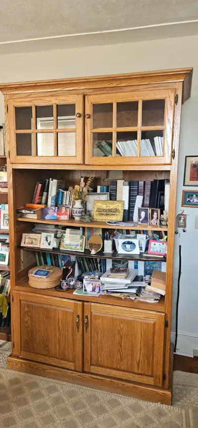Oak Shelf Unit, View more