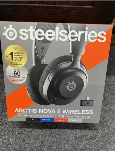 SteelSeries Arctis Nova 5 Wireless, View more