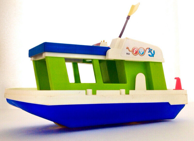 Vintage 1972 Collection. Jouet FISHER PRICE Happy Houseboat dans Art et objets de collection  à Lévis - Image 3