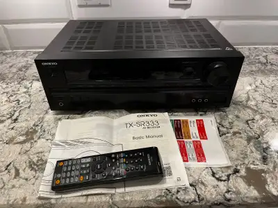 Nice Onkyo Bluetooth receiver. Works perfectly. TX-SR333