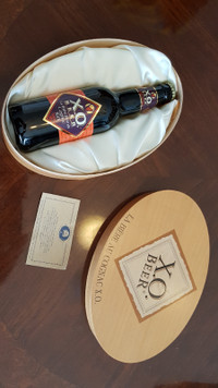 X.O BEER coffret bière au Cognac Charente France 1997