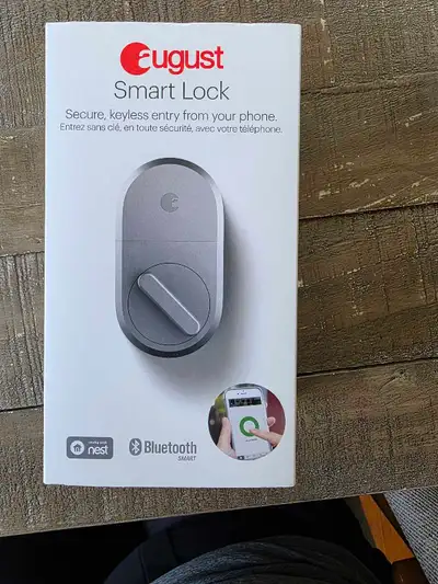 August lock and key pad, View more