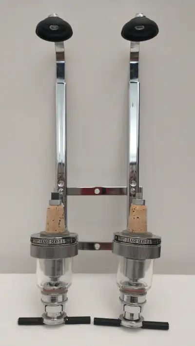 Vintage Liquor bottle holder/dispenser, View more