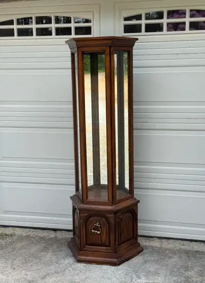 “Decorative Glass Display Case. Located near Berwick, NS. $25. , View more