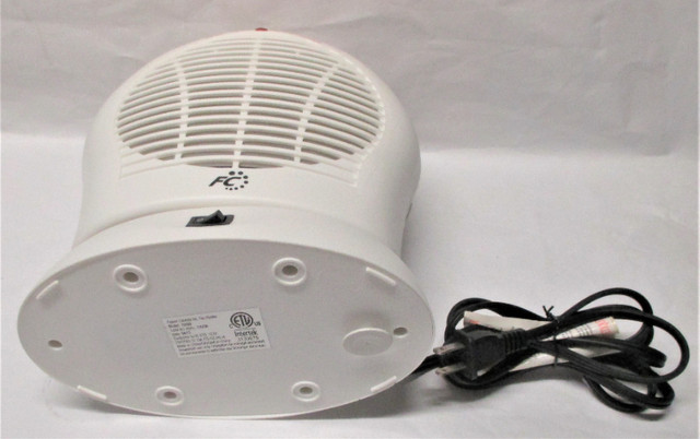 1500W Fusion Canada Fan Heater Model 10009 Good Work Condition in Heating, Cooling & Air in Stratford - Image 4