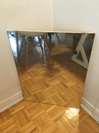 Solid large mirror 64cm x 49cm