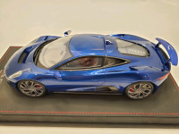 1:18 Resin Not Diecast VAV Jaguar C-X75 Concept Car Blue