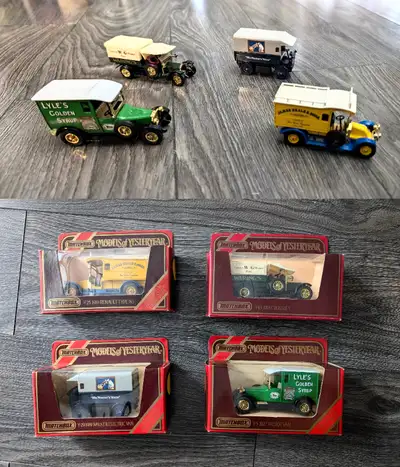 4 MODELS OF YESTERYEAR, MATCHBOX, conservées dans leurs boites, View more
