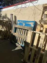 FREE wood skids and pallets