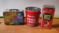 vintage and collectible tins