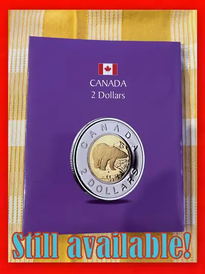 Coin Collector Book for $2 Twoonie Coins!, View more