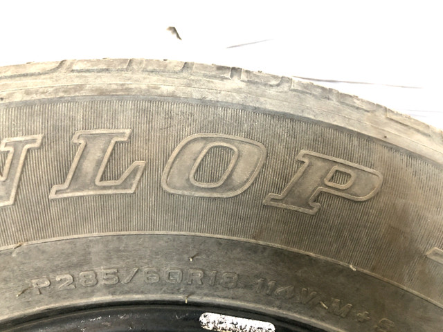 P285/60R18 Dunlop Grandtrwk AT23 tires for sale in Tires & Rims in Calgary - Image 2
