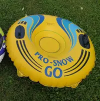 Snow Tube and Water Raft