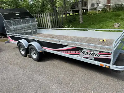 Remeq 6’x16’ galvanized utility trailer. Asking $3,800.