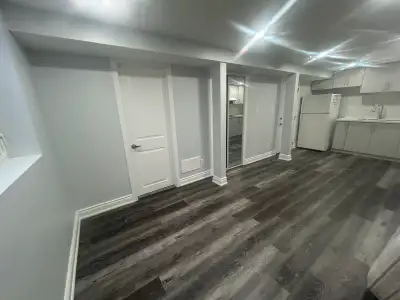 Legal studio apartment in basement Available immediately