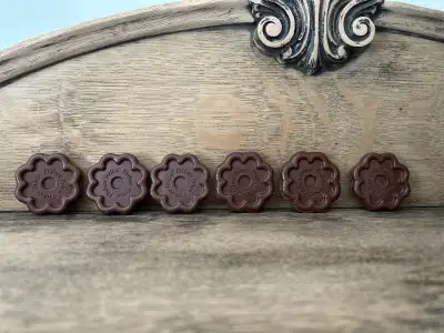 1987 Fisher Price Fun With Food 6 Play Food Cookies, View more