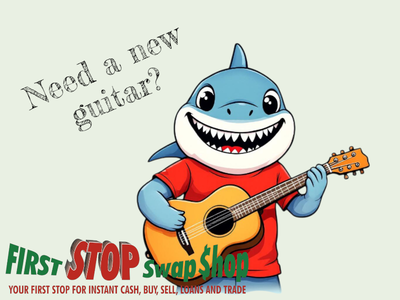 Guitars available at First Stop Swap Shop!, View more