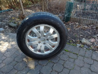 215/65R16 M+S Tire and alloy rim