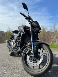 Yamaha motorcycle MT-03