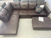 WECOMO Sectional Sofa BED+Ottoman for $1799
