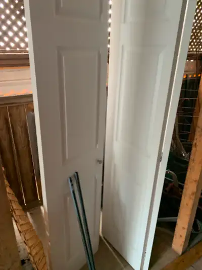 2.      36” interior bifold doors