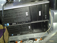 hp z400 quadcore professional xeon workstation + $30 upgrade to