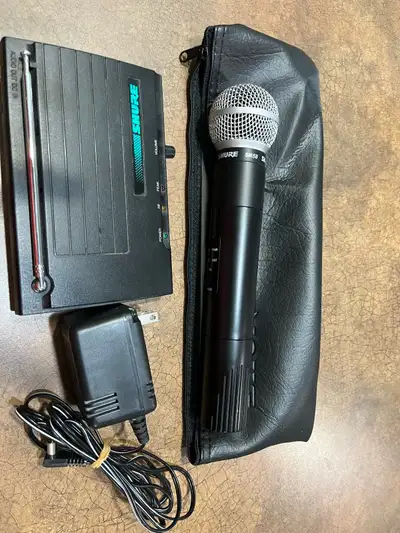 shure wireless microphone , View more
