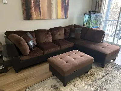Sectional Couch With Ottoman, View more
