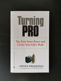 Turning Pro but Steven Pressfield